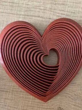 Fidget Flexi Heart is a beautifully designed 3D printable model, perfect for FDM